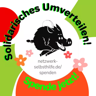 Sticker Spende jetzt!