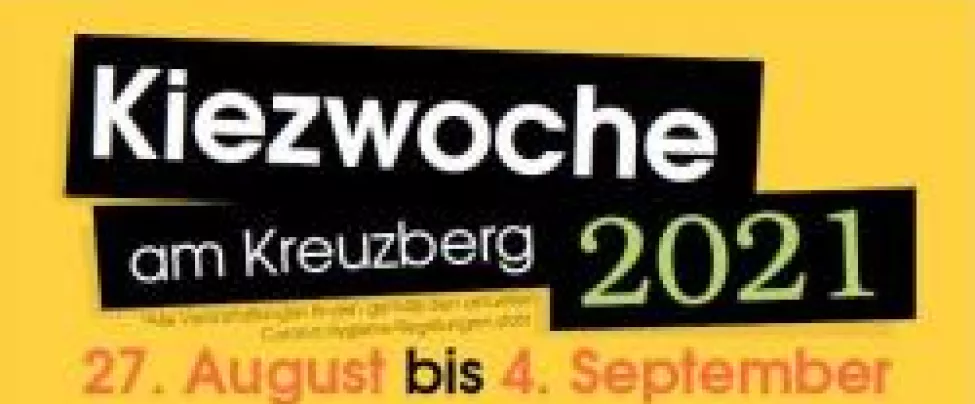 Logo Kiezwoche am Kreuzberg 2021