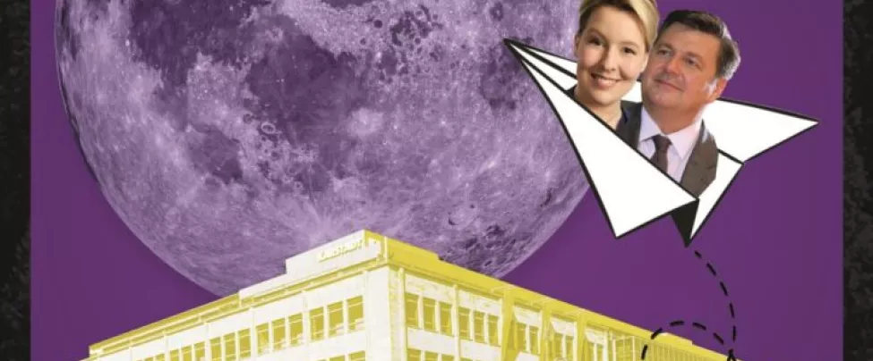 GiffeyundGeiselzum Mond