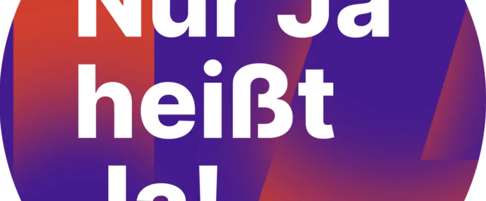 Nur Ja heißt Ja - Logo