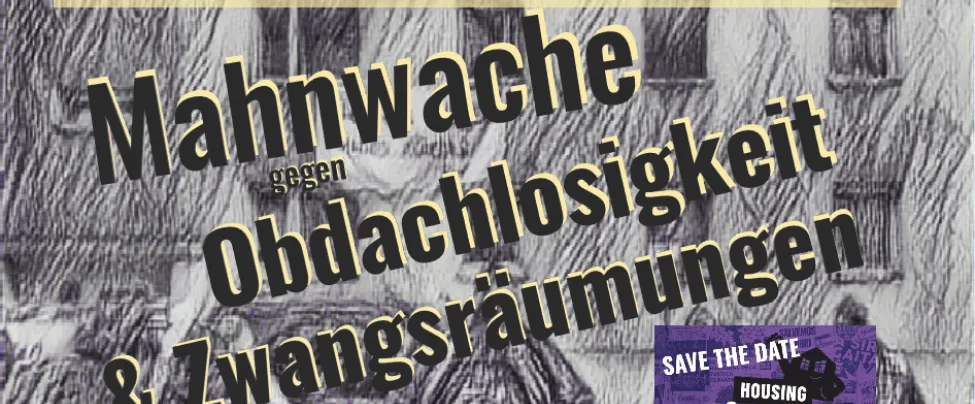 Mahnwache gg Obdachlosigkeit 2026