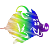 Netzwerk Regenbogenschwein