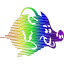 Netzwerk Regenbogenschwein